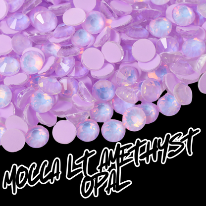 176 Mocca Lt. Amethyst Opal - Premium Rhinestones