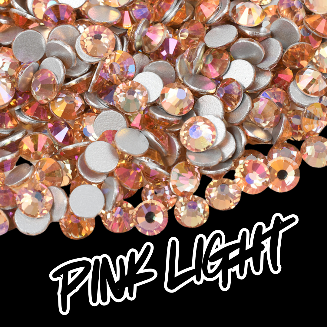 188 Pink Light - Premium Rhinestones