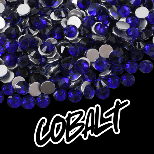 212 Cobalt - Premium Rhinestones