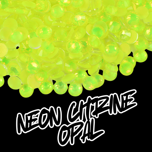 215 Neon Citrine Opal - Premium Rhinestones