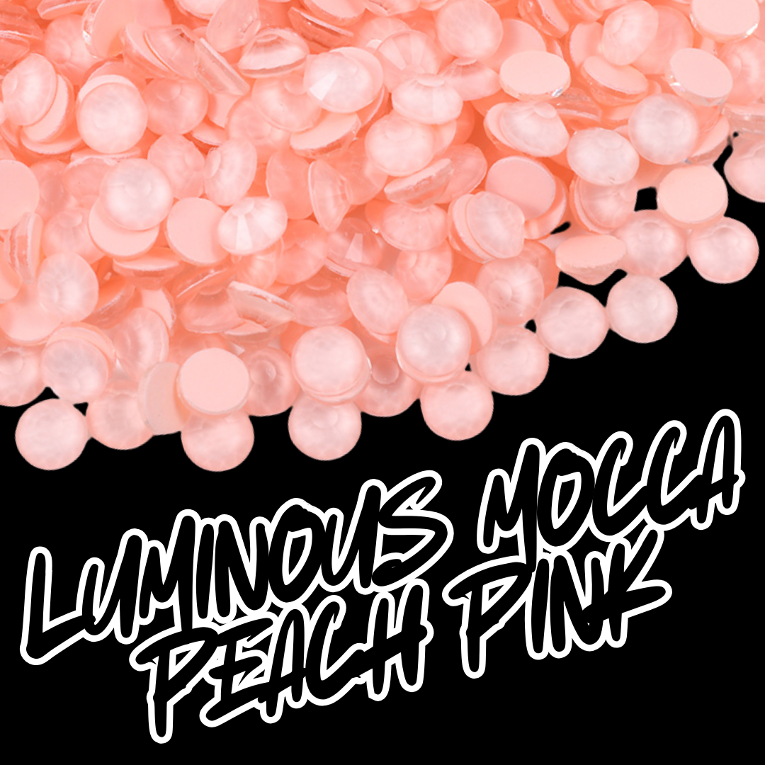 226 Luminous Mocca Peach Pink - Premium Rhinestones
