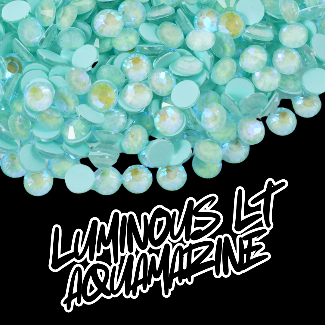237 Luminous Lt. Aquamarine - Premium Rhinestones
