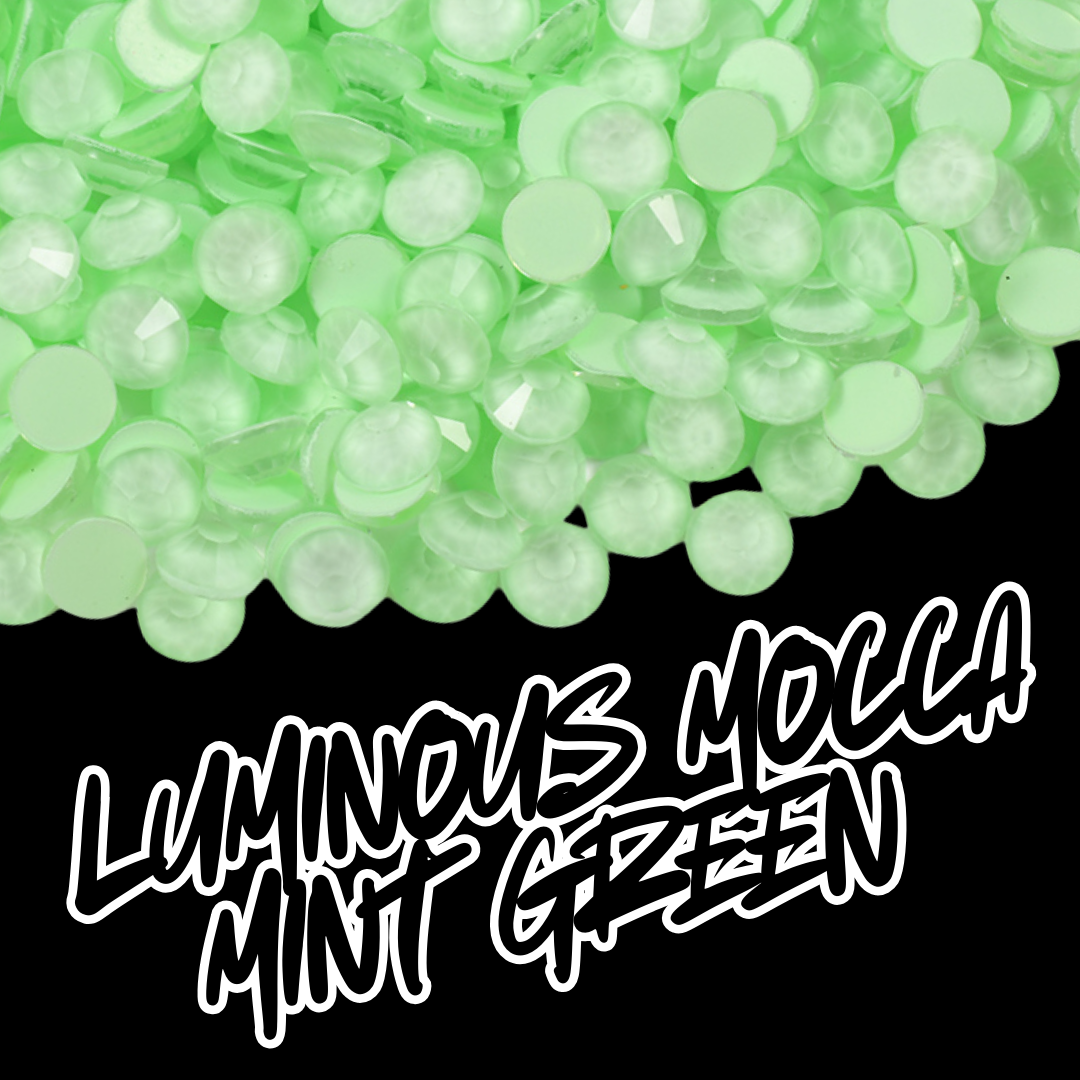 238 Luminous Mocca Mint Green - Premium Rhinestones