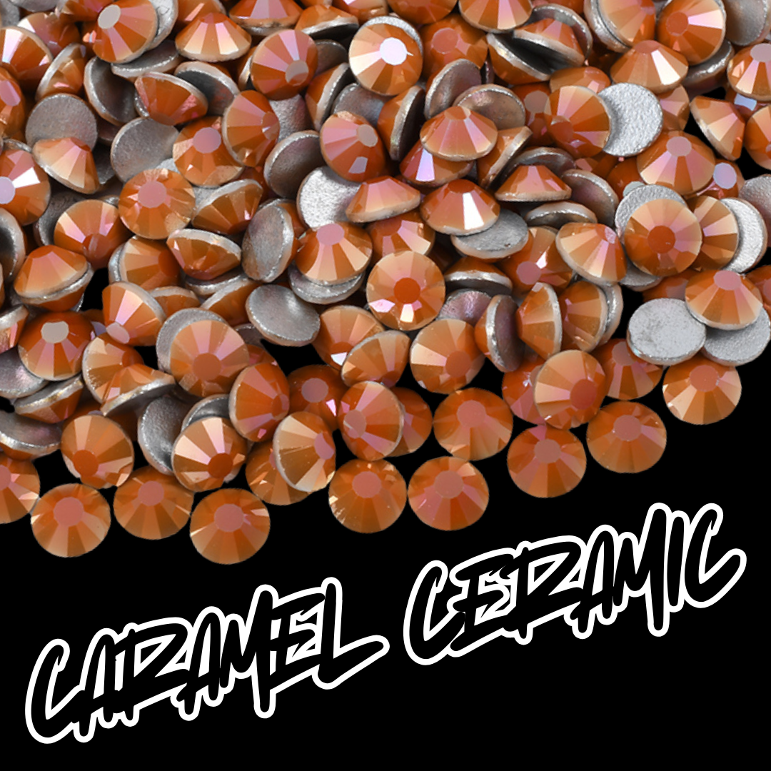 245 Caramel Ceramic - Premium Rhinestones