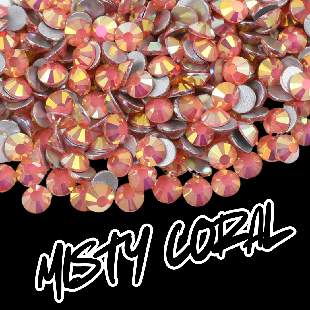 247 Misty Coral - Premium Rhinestones