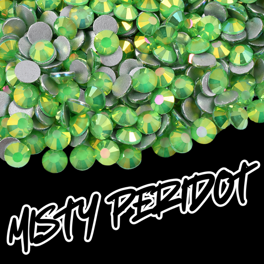 250 Misty Peridot - Premium Rhinestones