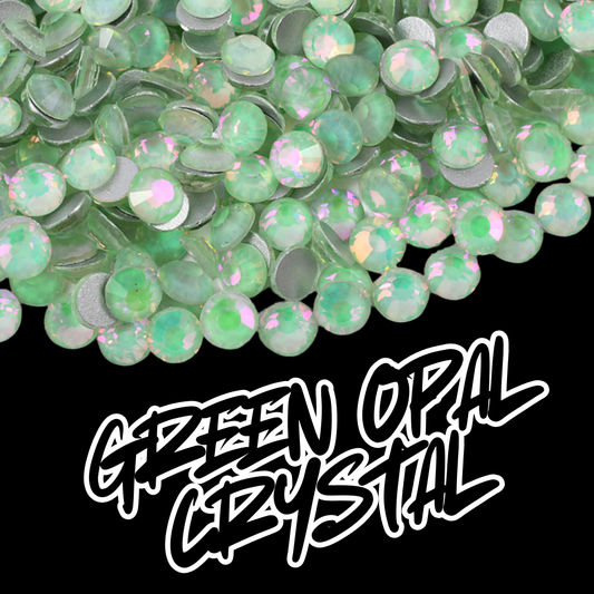 254 Green Opal Crystal - Premium Rhinestones
