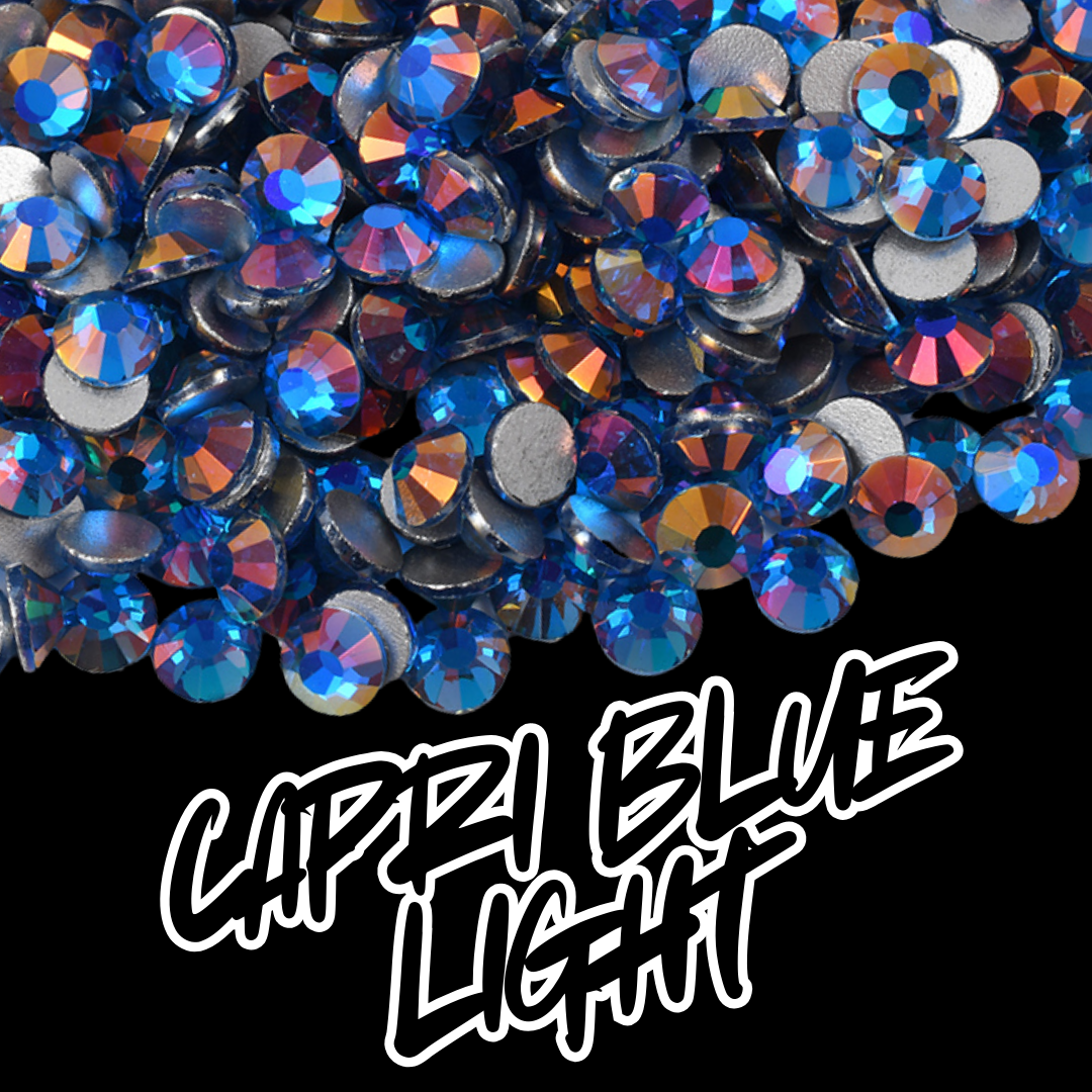 264 Capri Blue Light - Premium Rhinestones