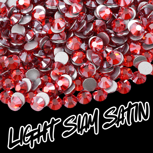 289 Lt.Siam Satin - Premium Rhinestones