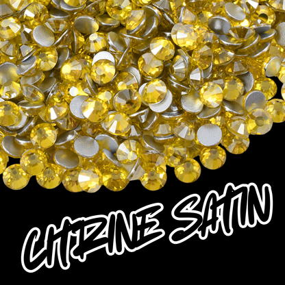 291 Citrine Satin - Premium Rhinestones