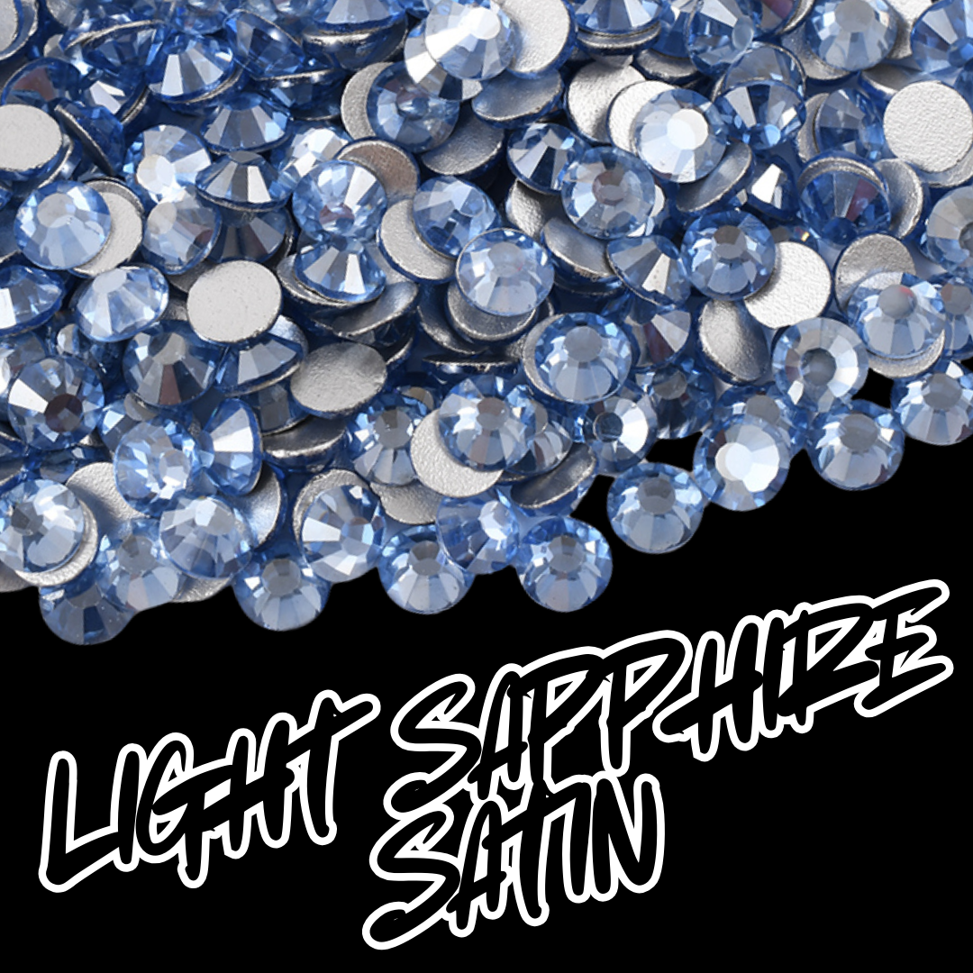 294 Lt.Sapphire Satin - Premium Rhinestones