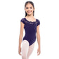 "Tilly" Child Cap Sleeve Leotard with Lace