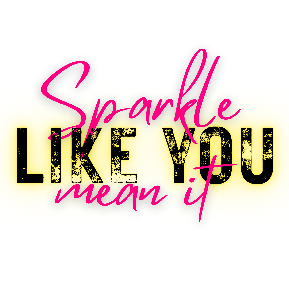 "Punny" Rhinestone Stickers