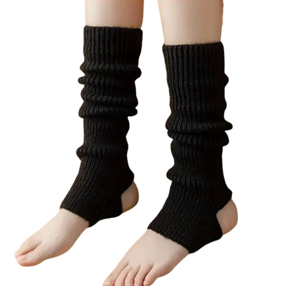 Short Stirrup Leg Warmers