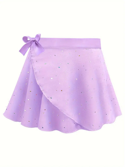 Girls' Sequin Ballet Skirt