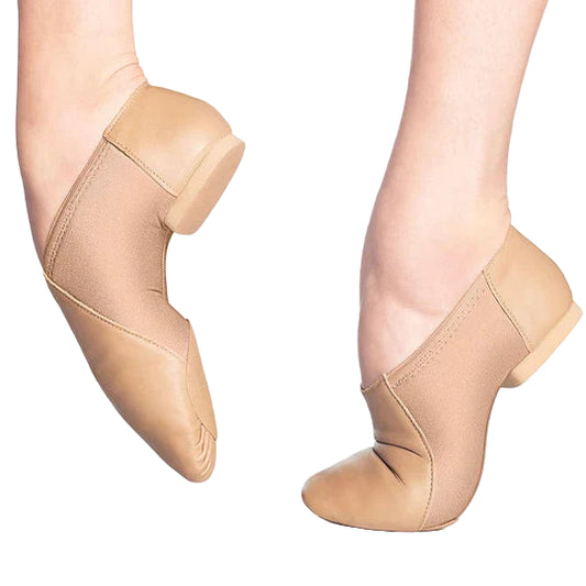 "Java" Caramel Leather Jazz Shoe