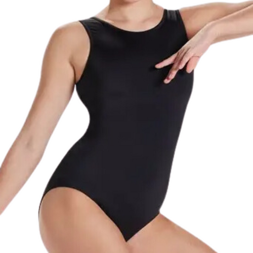 Balera Cutout Mesh Back Tank Leotard