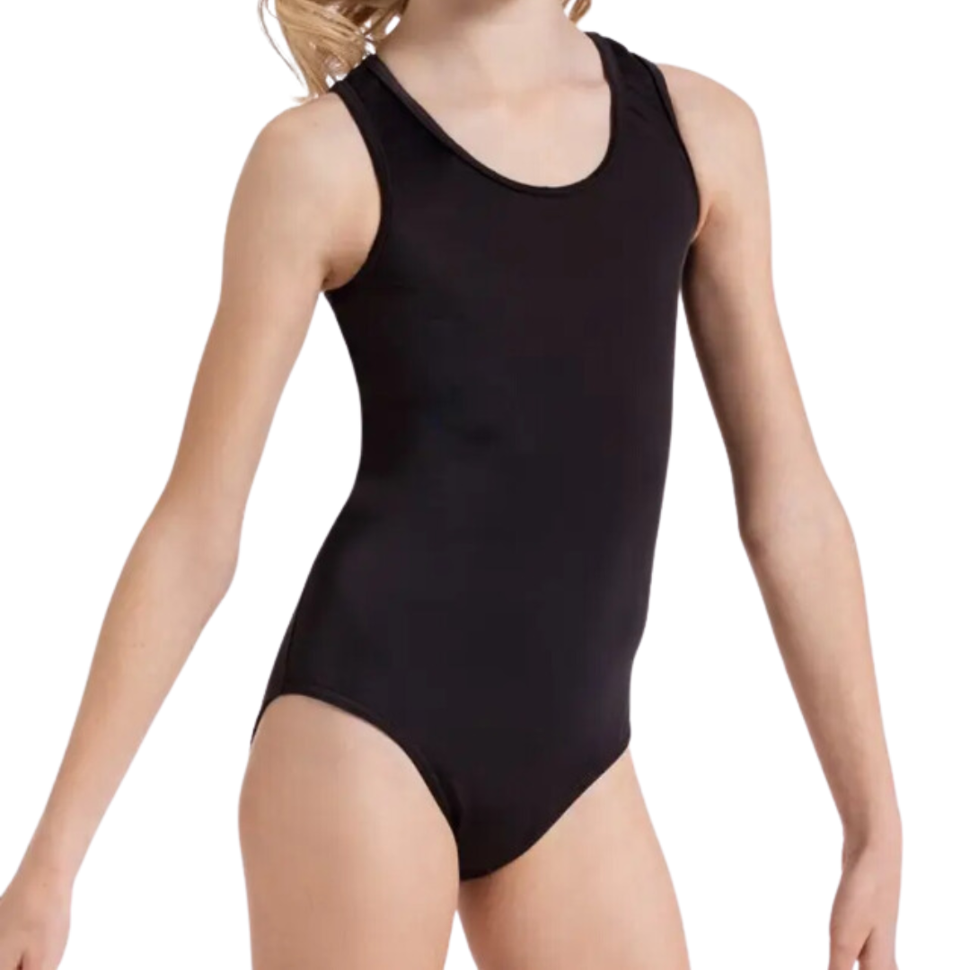 Balera Crisscrossed Mesh Back Leotard