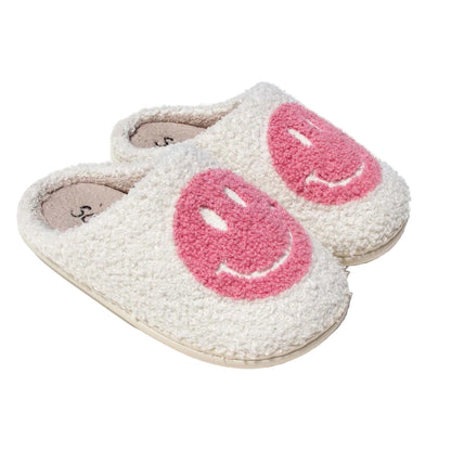 So Danca BT50 pink happy face slippers