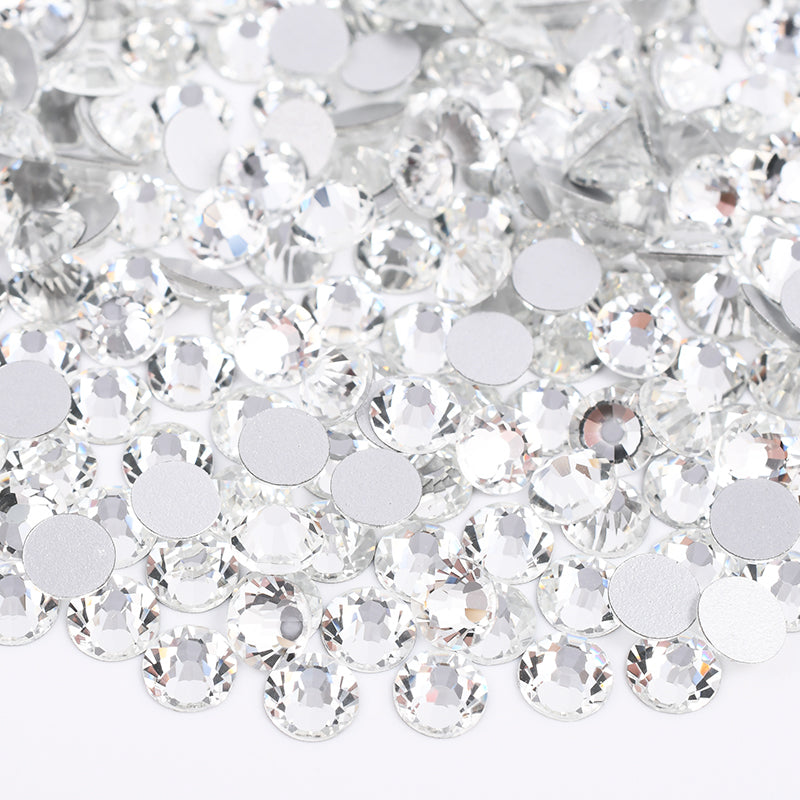 001 Clear - Premium Glass Crystal Flatback Rhinestones