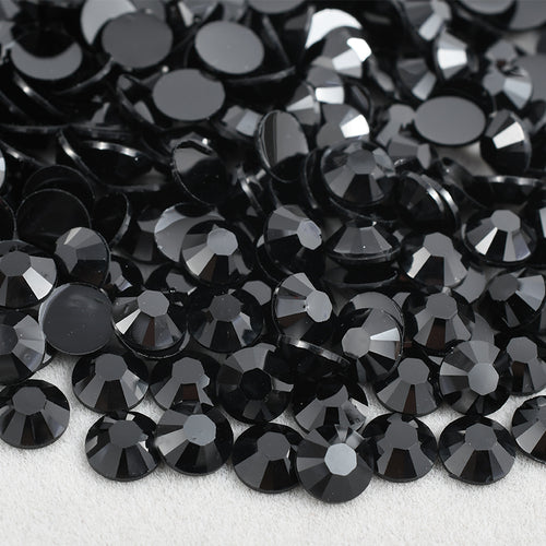 004 Black - Premium Rhinestones