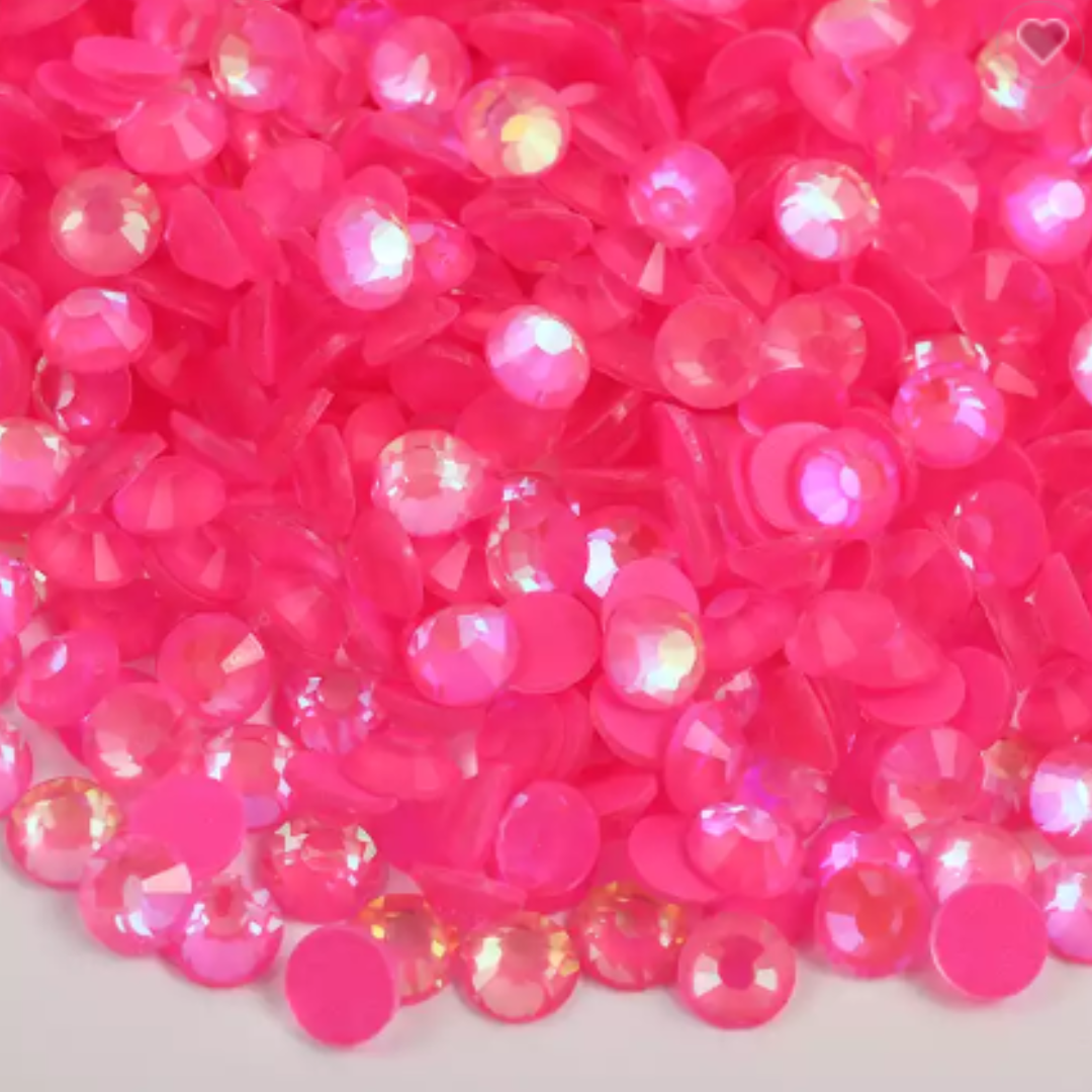 105 Luminous Rose - Premium Glass Crystal Flatback Rhinestones