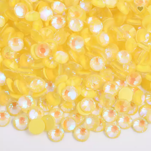 106 Luminous Yellow - Premium Rhinestones