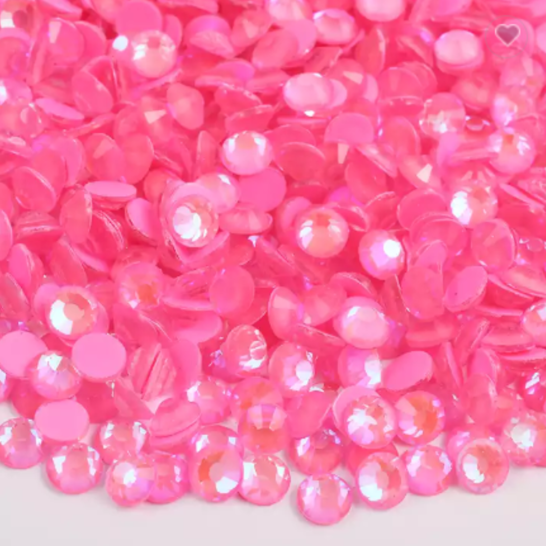 109 Luminous Lt. Pink - Premium Glass Crystal Flatback Rhinestones