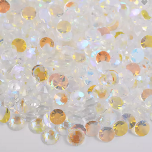 116 Polar Light Clear - Premium Glass Crystal Flatback Rhinestones