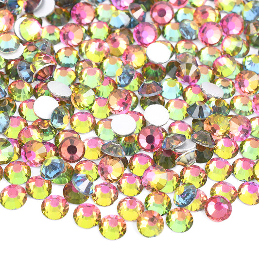 027 Rainbow - Premium Glass Crystal Flatback Rhinestones
