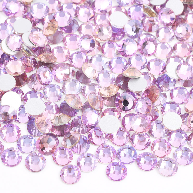 039 Pink Violet - Premium Glass Crystal Flatback Rhinestones