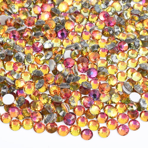 044 Red Flame - Premium Rhinestones