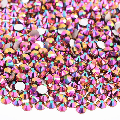 048 Rainbow Rose Gold - Premium Rhinestones