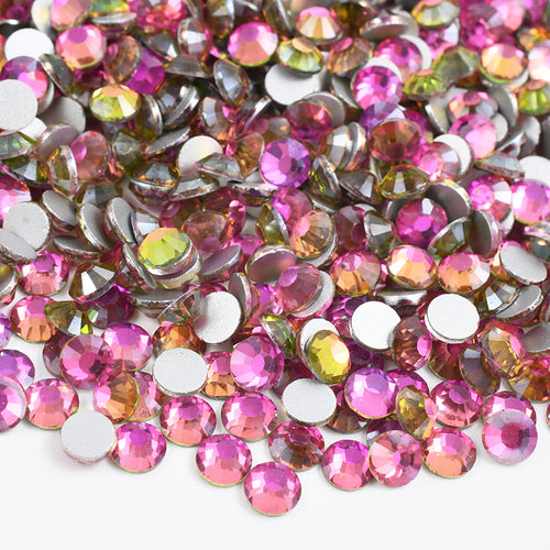 081 Gold Lt. Rose - Premium Rhinestones