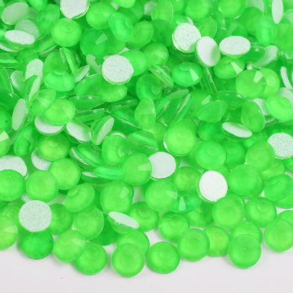 099 Neon Green - Premium Rhinestones