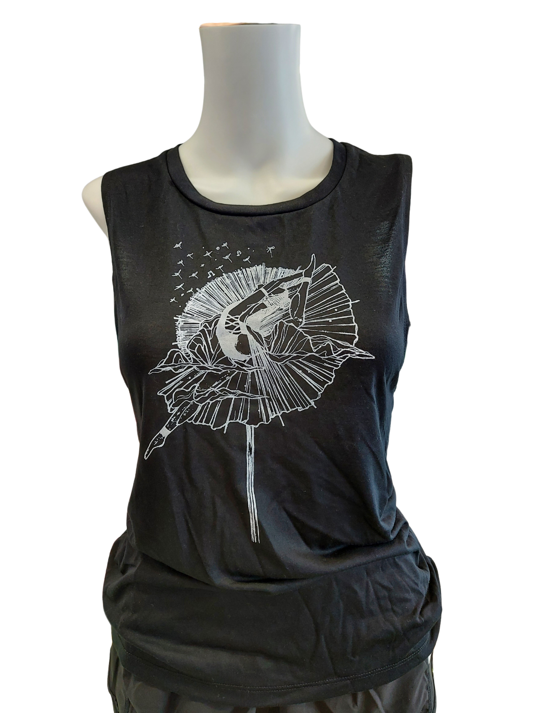 Buy online high quality The MVMNT Printed Scoop Tank - The Movement Boutique - Kelowna
