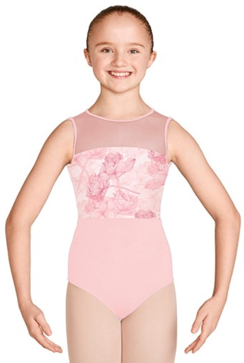 Buy online high quality Mirella Printed Tank Leotard - The Movement Boutique - Kelowna