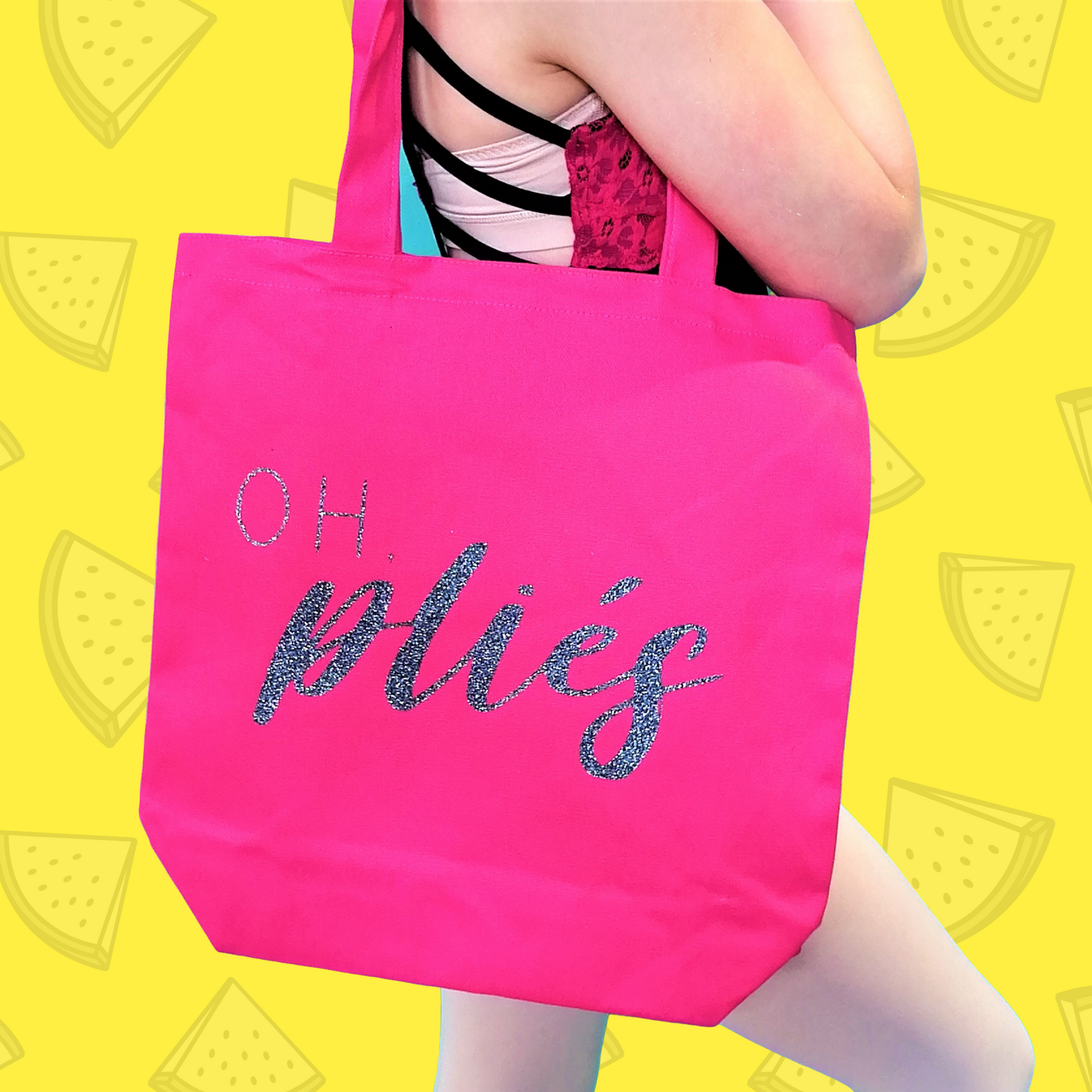 Buy online high quality The MVMNT "OH, Plies" Canvas Tote Bag - The Movement Boutique - Kelowna