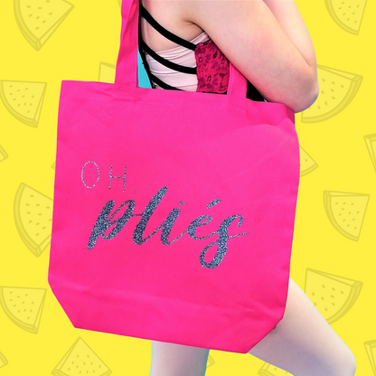 Buy online high quality The MVMNT "OH, Plies" Canvas Tote Bag - The Movement Boutique - Kelowna