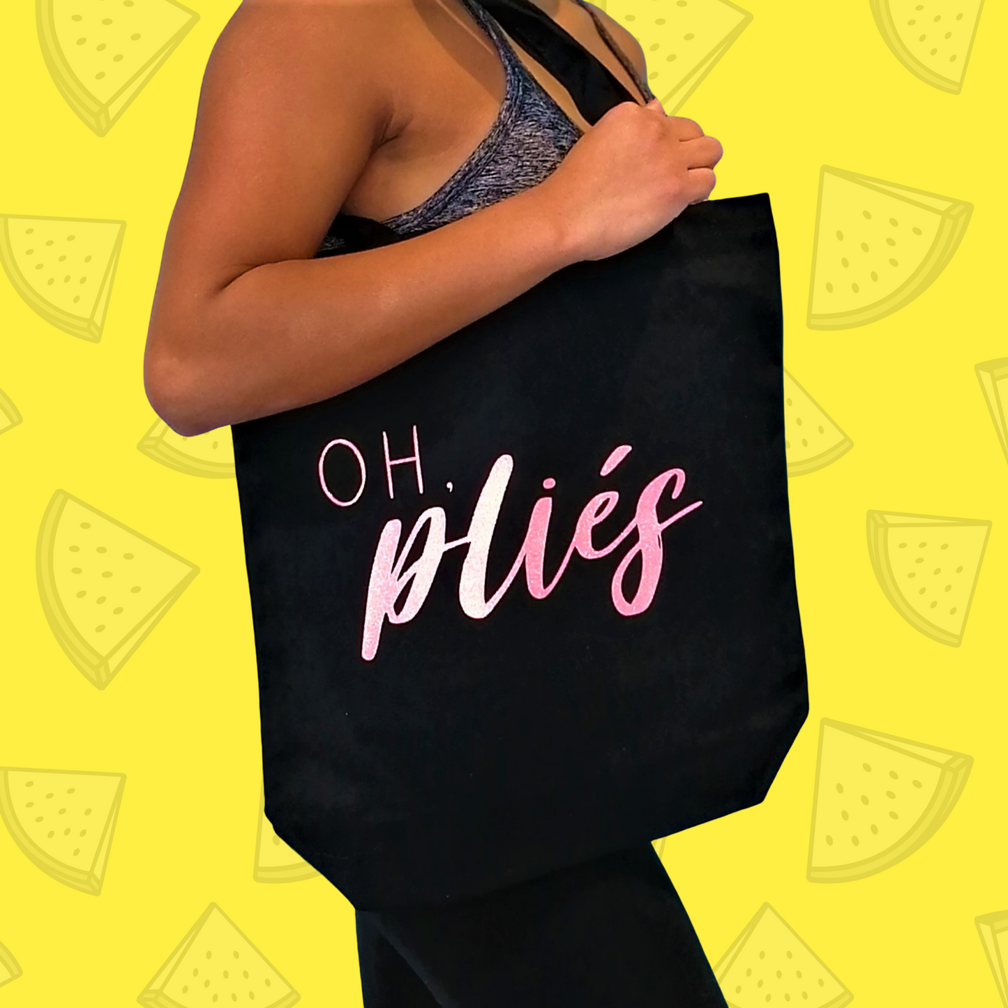 Buy online high quality The MVMNT "OH, Plies" Canvas Tote Bag - The Movement Boutique - Kelowna