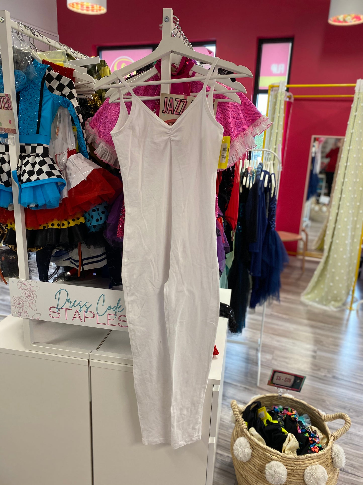 Buy online high quality CONSIGN - White Tank Unitard (MA) - The Movement Boutique - Kelowna