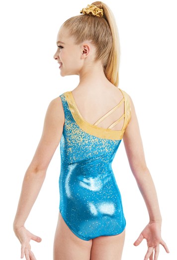 Milly Girls Gymnastics leotard with 100's of Crystals - Lilachelene Leotards  & Skatewear