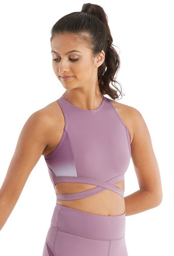 Buy online high quality Balera Ombre Mesh Criss-Cross Bra Top - The Movement Boutique - Kelowna