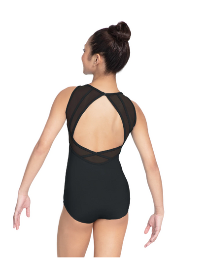 Buy online high quality Revolution Strappy Mesh High Neck Leotard - The Movement Boutique - Kelowna